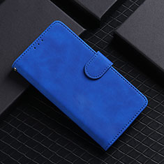 Handytasche Stand Schutzhülle Flip Leder Hülle L01Z für Samsung Galaxy A90 5G Blau