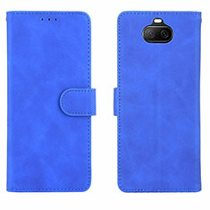 Handytasche Stand Schutzhülle Flip Leder Hülle L01Z für Sony Xperia 8 Blau