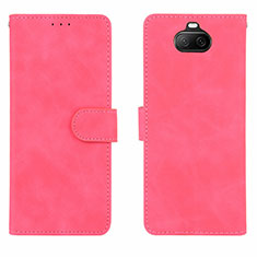 Handytasche Stand Schutzhülle Flip Leder Hülle L01Z für Sony Xperia 8 Lite Pink