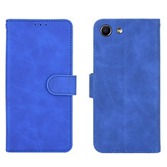 Handytasche Stand Schutzhülle Flip Leder Hülle L01Z für Sony Xperia Ace Blau