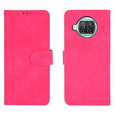 Handytasche Stand Schutzhülle Flip Leder Hülle L01Z für Xiaomi Mi 10T Lite 5G Pink