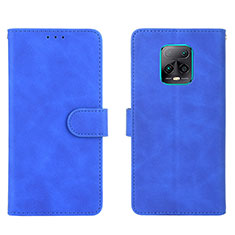 Handytasche Stand Schutzhülle Flip Leder Hülle L01Z für Xiaomi Redmi 10X 5G Blau