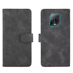 Handytasche Stand Schutzhülle Flip Leder Hülle L01Z für Xiaomi Redmi 10X 5G Schwarz