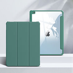 Handytasche Stand Schutzhülle Flip Leder Hülle L02 für Apple iPad 10.2 (2020) Grün