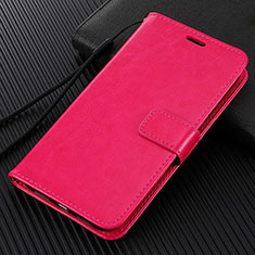 Handytasche Stand Schutzhülle Flip Leder Hülle L02 für Huawei Enjoy 10e Pink