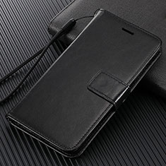 Handytasche Stand Schutzhülle Flip Leder Hülle L02 für Huawei Enjoy 10e Schwarz