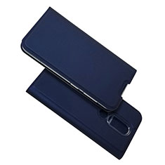 Handytasche Stand Schutzhülle Flip Leder Hülle L02 für Nokia 4.2 Blau