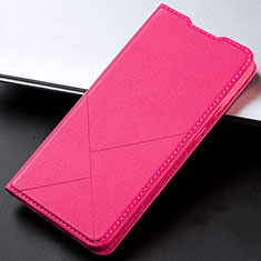 Handytasche Stand Schutzhülle Flip Leder Hülle L02 für Oppo A52 Pink