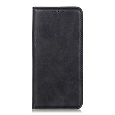 Handytasche Stand Schutzhülle Flip Leder Hülle L02 für Samsung Galaxy A01 Core Schwarz