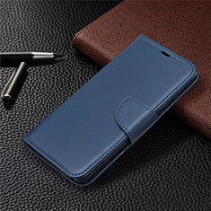 Handytasche Stand Schutzhülle Flip Leder Hülle L02 für Samsung Galaxy S20 FE 5G Blau