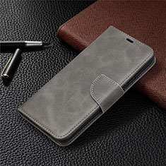 Handytasche Stand Schutzhülle Flip Leder Hülle L02 für Samsung Galaxy S20 FE 5G Grau