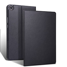 Handytasche Stand Schutzhülle Flip Leder Hülle L02 für Samsung Galaxy Tab S5e 4G 10.5 SM-T725 Schwarz