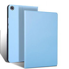 Handytasche Stand Schutzhülle Flip Leder Hülle L02 für Samsung Galaxy Tab S5e Wi-Fi 10.5 SM-T720 Blau