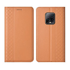 Handytasche Stand Schutzhülle Flip Leder Hülle L02 für Xiaomi Redmi 10X 5G Orange