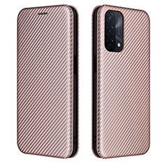 Handytasche Stand Schutzhülle Flip Leder Hülle L02Z für OnePlus Nord N200 5G Rosegold