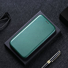 Handytasche Stand Schutzhülle Flip Leder Hülle L02Z für Xiaomi Poco X3 Pro Grün