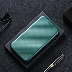 Handytasche Stand Schutzhülle Flip Leder Hülle L02Z für Xiaomi Redmi 9AT Grün