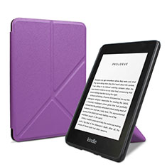 Handytasche Stand Schutzhülle Flip Leder Hülle L03 für Amazon Kindle 6 inch Violett