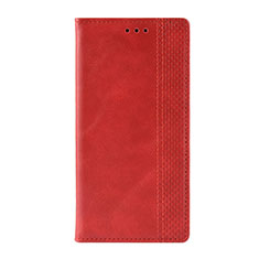 Handytasche Stand Schutzhülle Flip Leder Hülle L03 für Motorola Moto G9 Play Rot