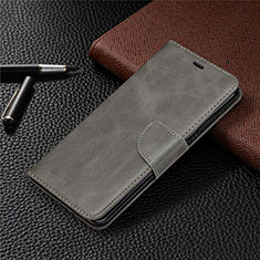 Handytasche Stand Schutzhülle Flip Leder Hülle L03 für Nokia 5.3 Grau
