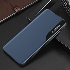 Handytasche Stand Schutzhülle Flip Leder Hülle L03 für Oppo Find X3 Pro 5G Blau