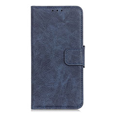 Handytasche Stand Schutzhülle Flip Leder Hülle L03 für Samsung Galaxy A01 Core Blau