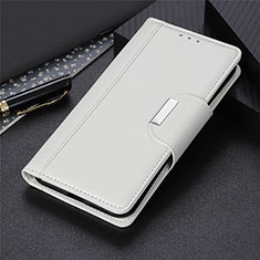 Handytasche Stand Schutzhülle Flip Leder Hülle L03 für Sony Xperia 8 Lite Weiß