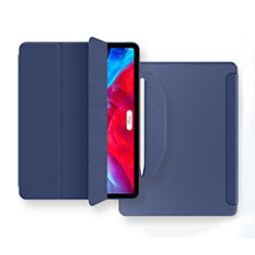 Handytasche Stand Schutzhülle Flip Leder Hülle L04 für Apple iPad Air 4 10.9 (2020) Blau