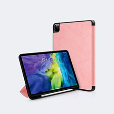Handytasche Stand Schutzhülle Flip Leder Hülle L04 für Apple iPad Pro 11 (2020) Rosegold