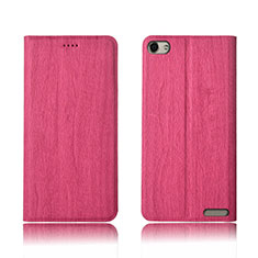 Handytasche Stand Schutzhülle Flip Leder Hülle L04 für Huawei MediaPad X2 Pink