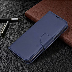 Handytasche Stand Schutzhülle Flip Leder Hülle L04 für Nokia 2.3 Blau