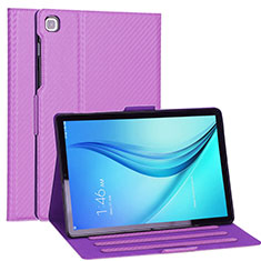 Handytasche Stand Schutzhülle Flip Leder Hülle L04 für Samsung Galaxy Tab S5e 4G 10.5 SM-T725 Violett