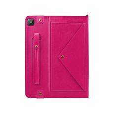 Handytasche Stand Schutzhülle Flip Leder Hülle L04 für Samsung Galaxy Tab S6 Lite 4G 10.4 SM-P615 Pink