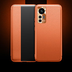 Handytasche Stand Schutzhülle Flip Leder Hülle L04 für Xiaomi Mi 12S Pro 5G Orange