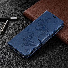Handytasche Stand Schutzhülle Flip Leder Hülle L04 für Xiaomi Redmi 10A 4G Blau
