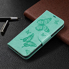 Handytasche Stand Schutzhülle Flip Leder Hülle L04 für Xiaomi Redmi 10A 4G Minzgrün