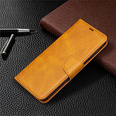 Handytasche Stand Schutzhülle Flip Leder Hülle L04 für Xiaomi Redmi Note 9 Pro Orange