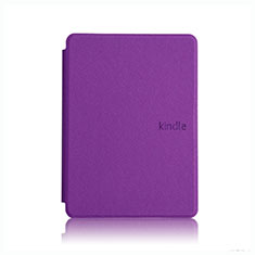 Handytasche Stand Schutzhülle Flip Leder Hülle L05 für Amazon Kindle Paperwhite 6 inch Violett