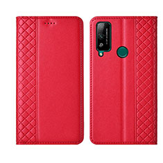 Handytasche Stand Schutzhülle Flip Leder Hülle L05 für Huawei Honor Play4T Rot