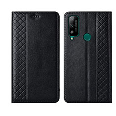 Handytasche Stand Schutzhülle Flip Leder Hülle L05 für Huawei Honor Play4T Schwarz