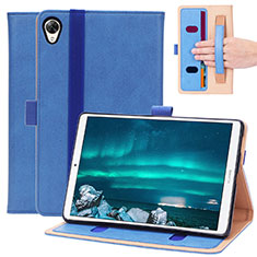 Handytasche Stand Schutzhülle Flip Leder Hülle L05 für Huawei MediaPad M6 8.4 Blau