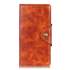 Handytasche Stand Schutzhülle Flip Leder Hülle L05 für Samsung Galaxy Note 20 5G Orange