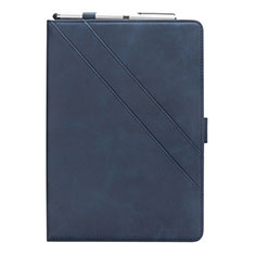 Handytasche Stand Schutzhülle Flip Leder Hülle L05 für Samsung Galaxy Tab S6 Lite 10.4 SM-P610 Blau