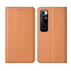 Handytasche Stand Schutzhülle Flip Leder Hülle L05 für Xiaomi Mi 10 Ultra Orange