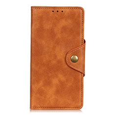 Handytasche Stand Schutzhülle Flip Leder Hülle L05 für Xiaomi Redmi 9 Prime India Orange