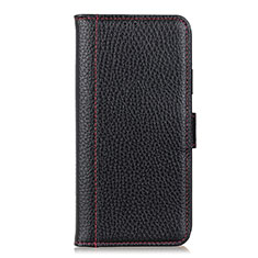 Handytasche Stand Schutzhülle Flip Leder Hülle L05 für Xiaomi Redmi 9AT Schwarz