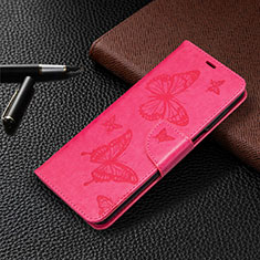 Handytasche Stand Schutzhülle Flip Leder Hülle L05 für Xiaomi Redmi Note 9 Pro Pink