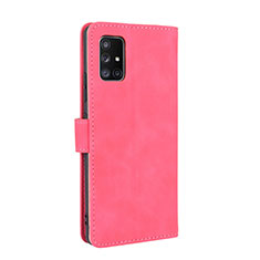 Handytasche Stand Schutzhülle Flip Leder Hülle L05Z für Samsung Galaxy A51 5G Pink