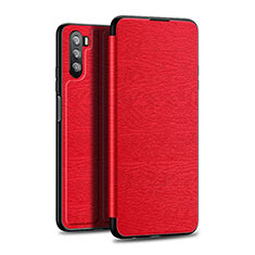 Handytasche Stand Schutzhülle Flip Leder Hülle L06 für Huawei Mate 40 Lite 5G Rot