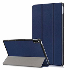 Handytasche Stand Schutzhülle Flip Leder Hülle L06 für Huawei MatePad 10.4 Blau